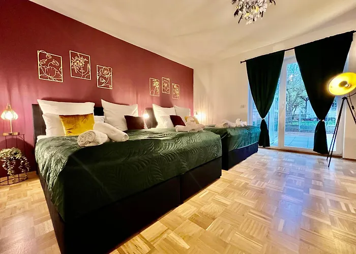 Flair-Designapartment Blossom - 2Xparkplaetze, Kaffee, Highspeed Wlan