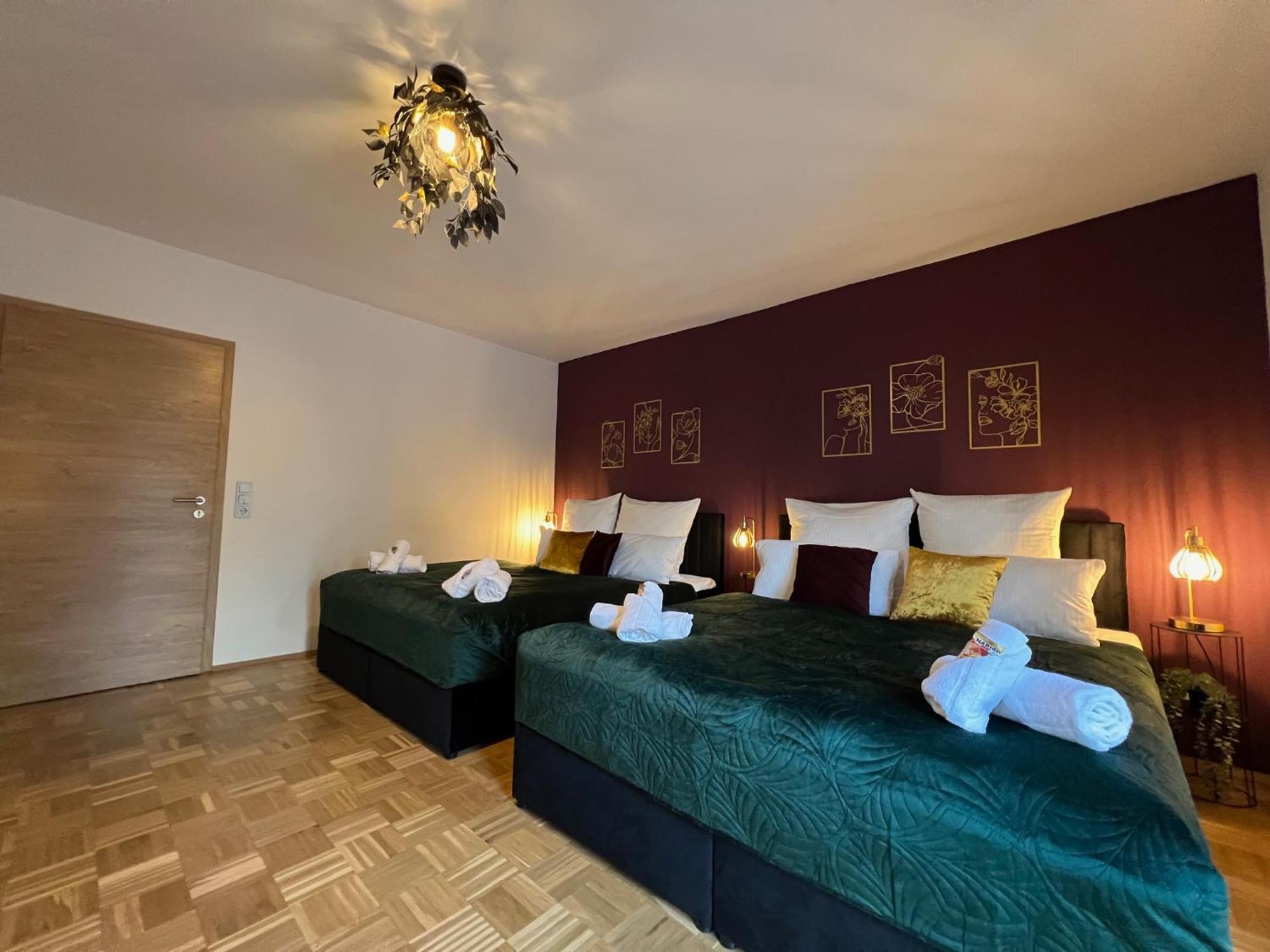Apartment Flair-designapartment Blossom - 2xparkplaetze, Kaffee, Highspeed Wlan