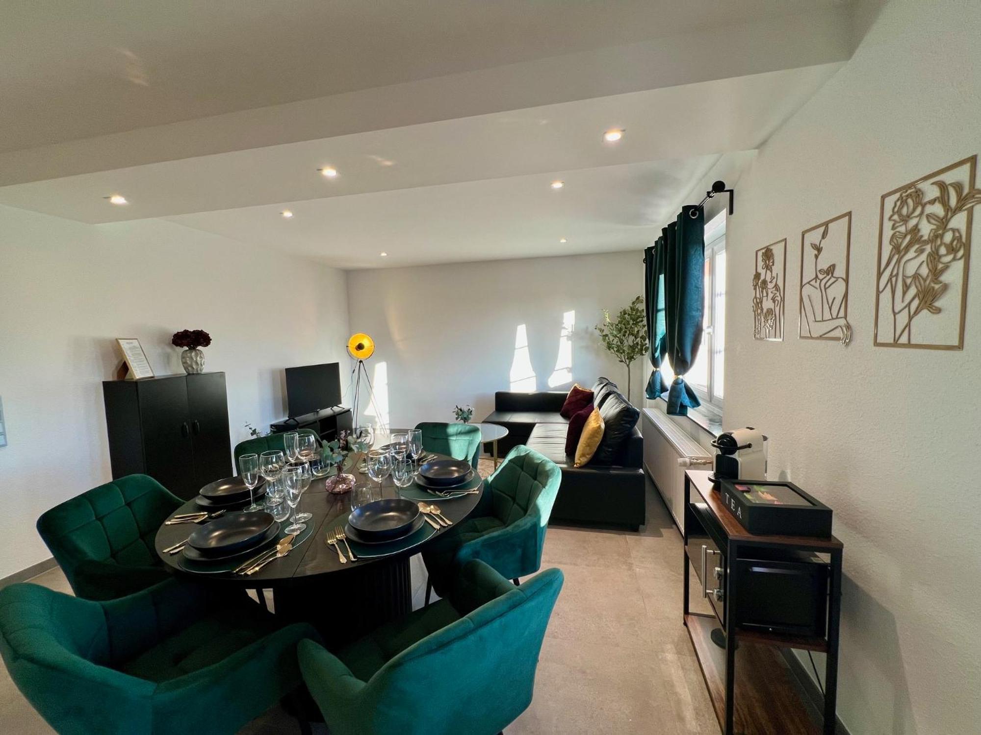 Apartment Flair-designapartment Blossom - 2xparkplaetze, Kaffee, Highspeed Wlan